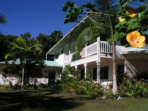 Lava Tree Tropic Inn Pahoa Bagian luar foto